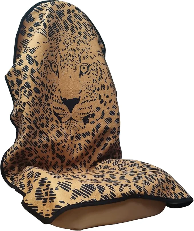 Advanced Car Seat Cover Protector Front Seats for Gym Workout Running Swimming Beach and Hiking Waterproof Sweat Towel Bucket Seat Covers for Cars SUV Trucks Leopard 1Pcs About ThisOverview Functional