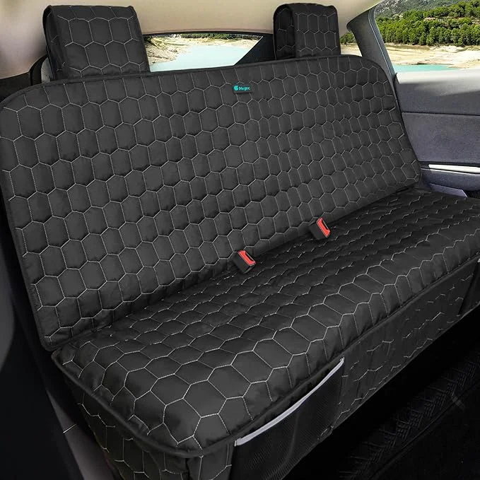 Contemporary Dog Seat Covers for Tesla Model Y Back Seat Cover for Kids Heavy Duty Bench Seat Cover with Headrest for Model Y Non Slip Waterproof Durable Custom Fit Back Seat Covers for 2020-2025 Model yAbout ThisOverview Carefully Designed