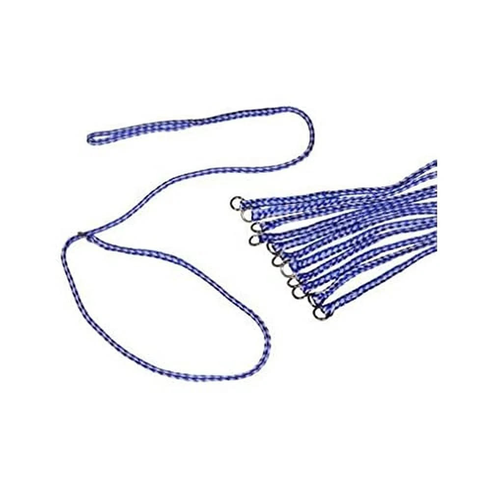 Optimized KVP Extra Strong Slip Lead Leash – 5 ft Braided Rope 12 Pack Made in USA Next-Generation
