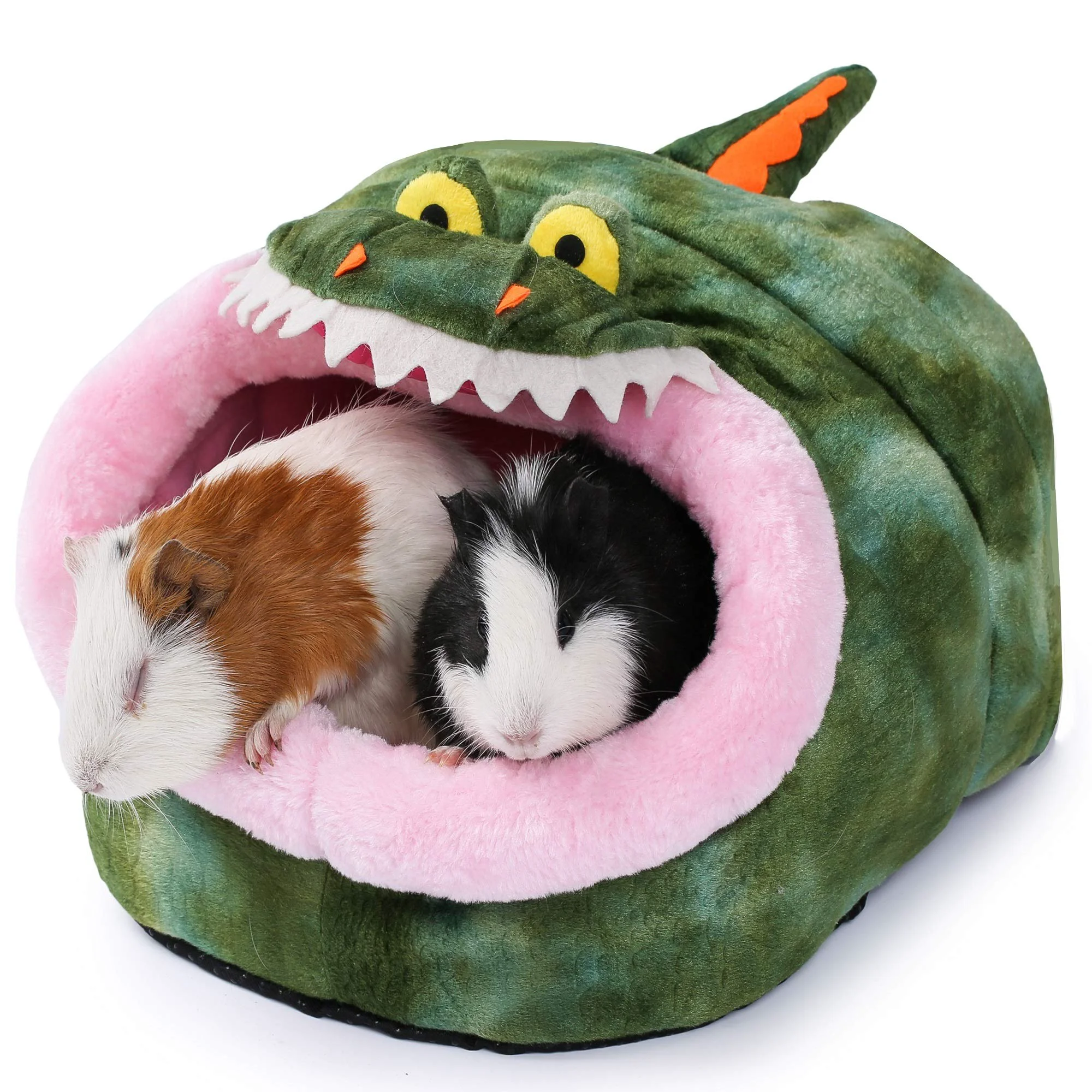 Artisan JanYoo Rat Bed Hut — Soft Plush Hideout for Guinea Pigs Small Animals Cozy Cage Accessory Luxury
