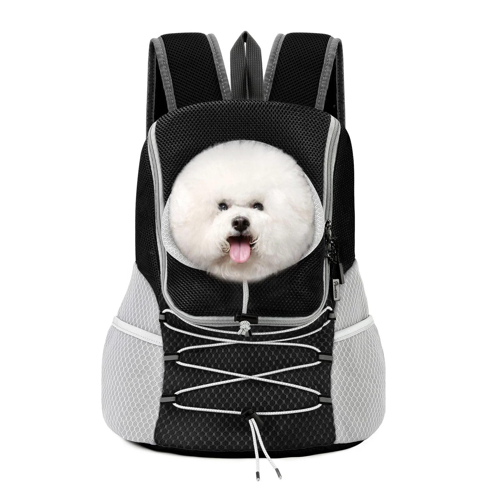 Stylish Pawaboo Front Dog Carrier Backpack – Breathable Adjustable for Small Medium Dogs Cats L Up to 14 lbs Fast