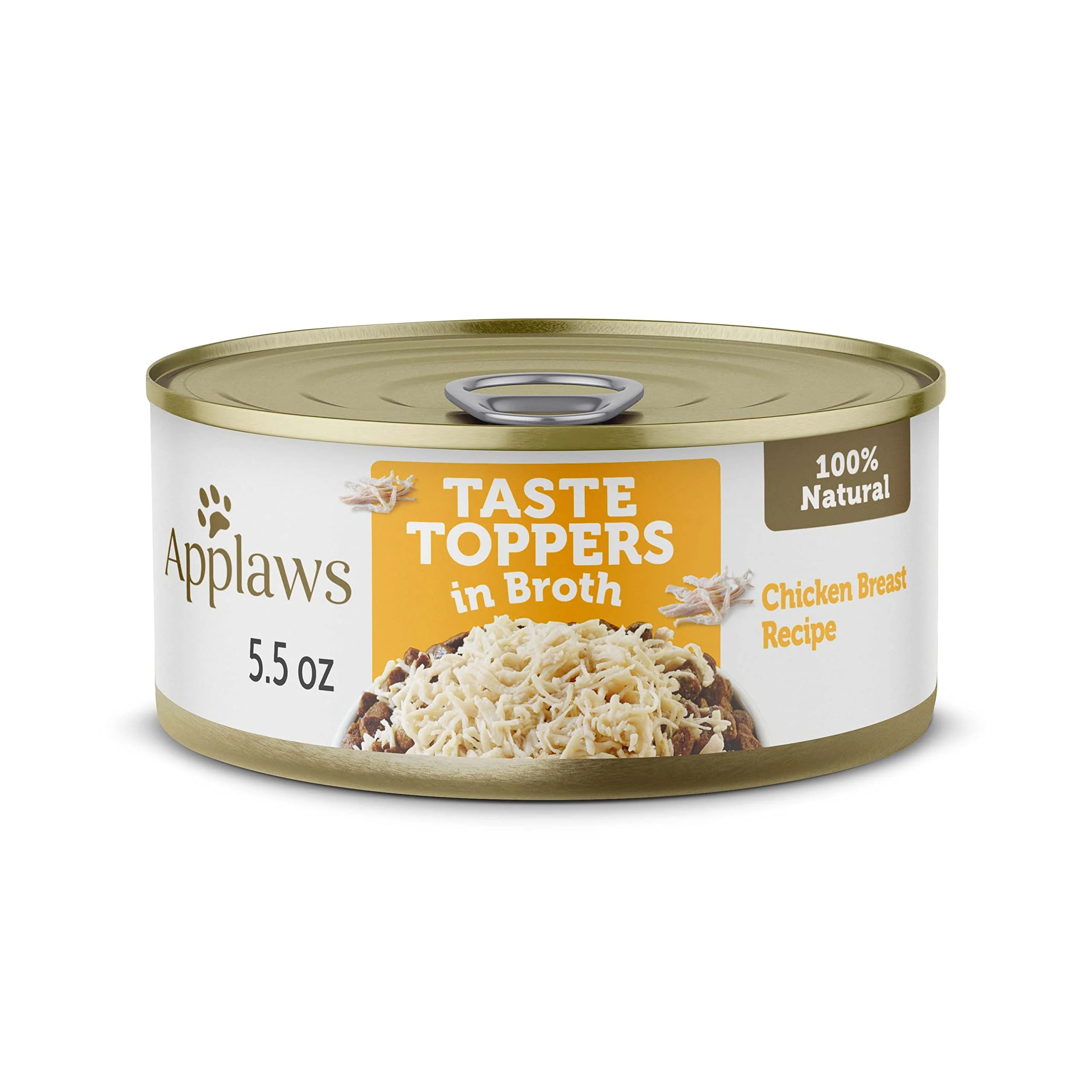 Fashionable Applaws Taste Toppers Grain- Dog Topper with Chicken Breast in Broth 12x5.5oz Cans Authentic