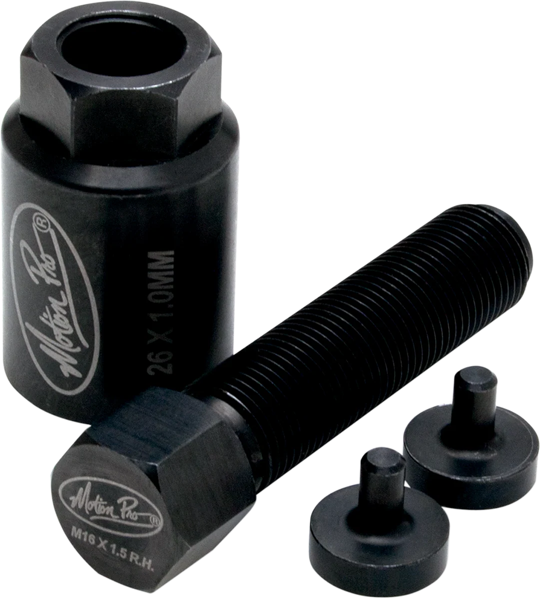 Lightweight MOTION PRO Flywheel Puller - Internal Thread with Protector - M26 x 1.0 08-0535 Fine