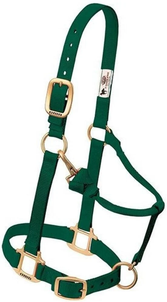 Carefully Designed Weaver Leather Adjustable Nylon Horse Halter Refined