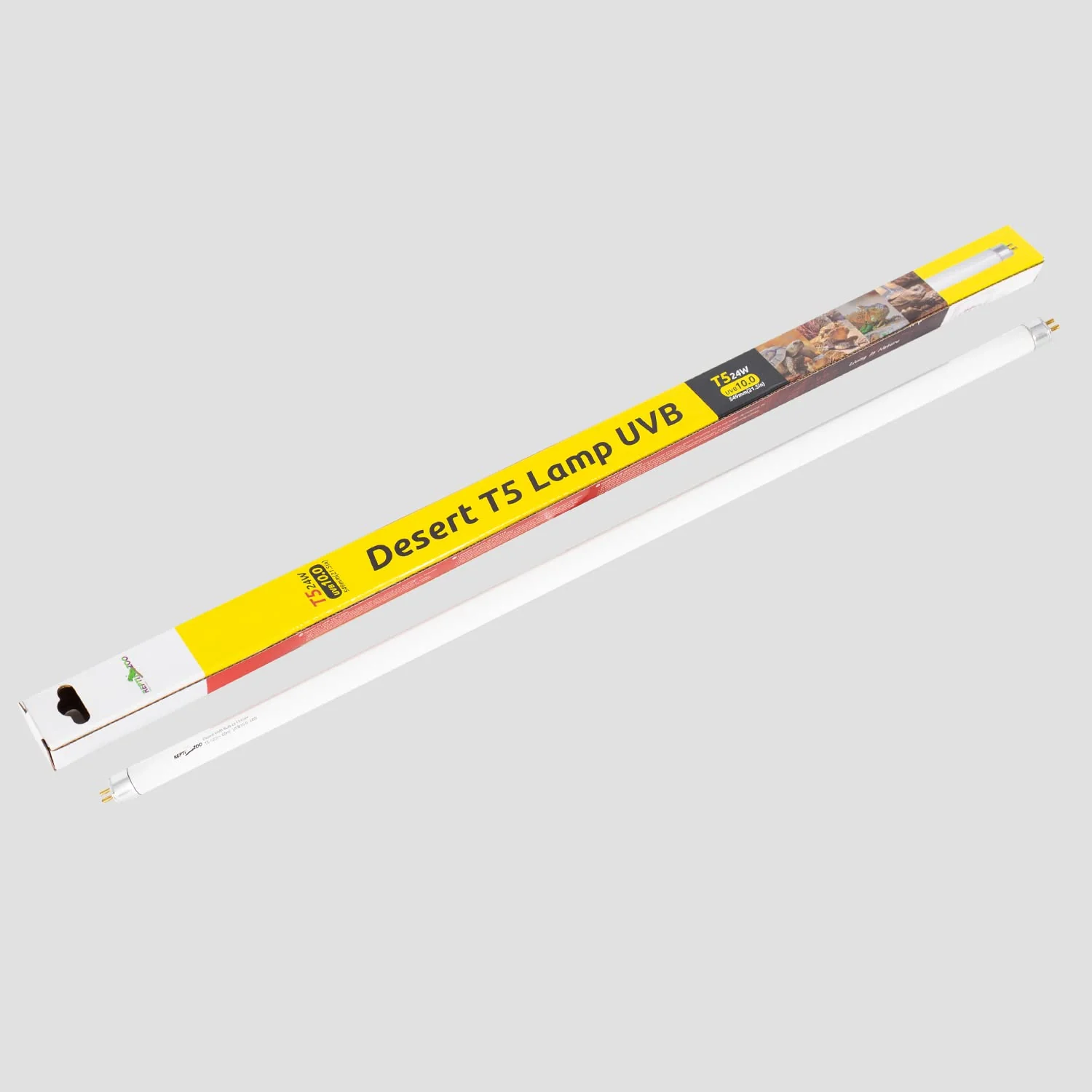Artisan REPTI ZOO 22 T5 HO 10.0 UVB Bulb – Desert Reptile UVB Lamp 24W Elite