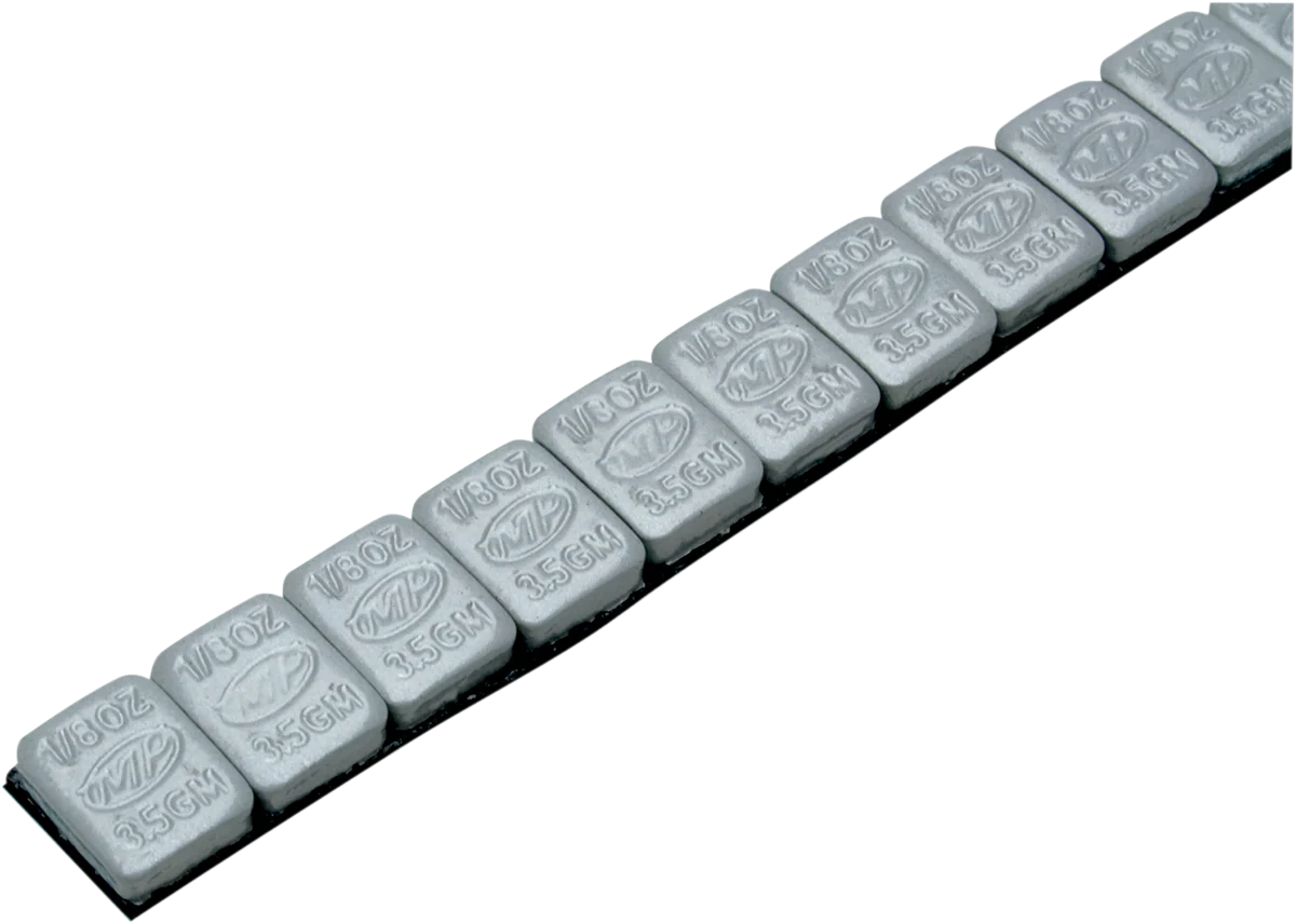 Exclusive MOTION PRO Wheel Weights - Adhesive Stick-On - Silver - 1 8 oz - 144 Pack 08-0552 User-Friendly