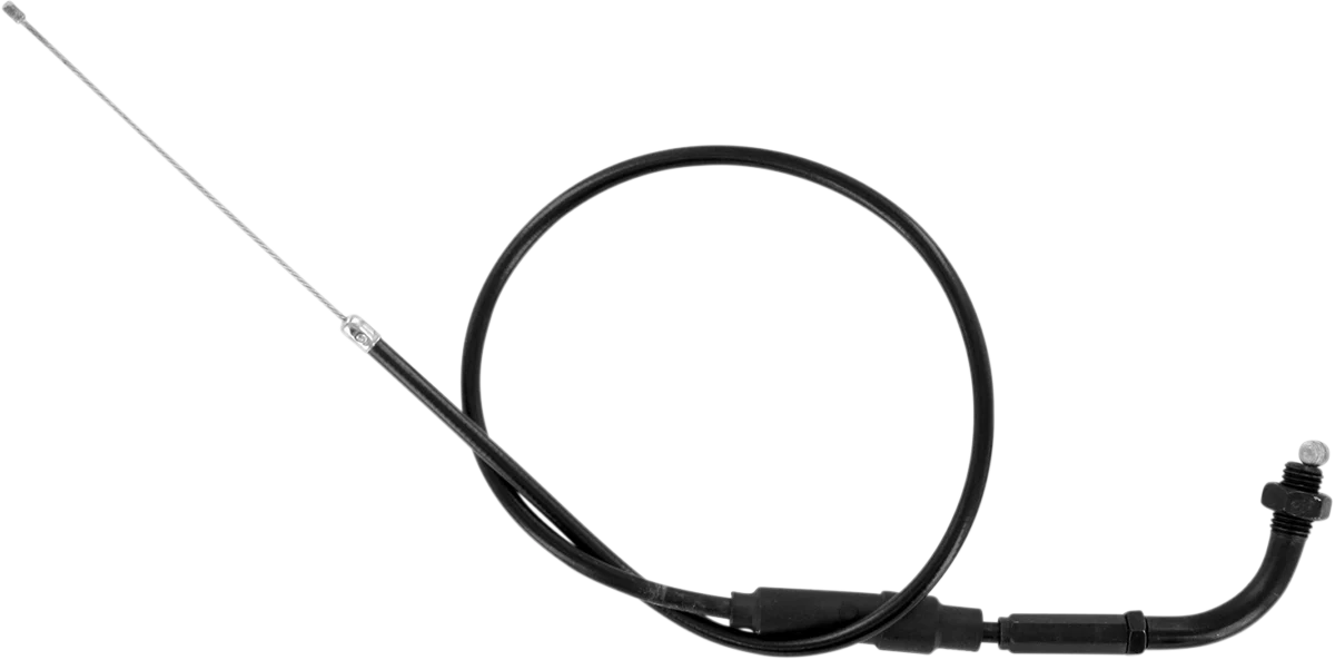 Exclusive MOTION PRO Black Vinyl Throttle Cable - Pull - Honda 02-0419 Secure