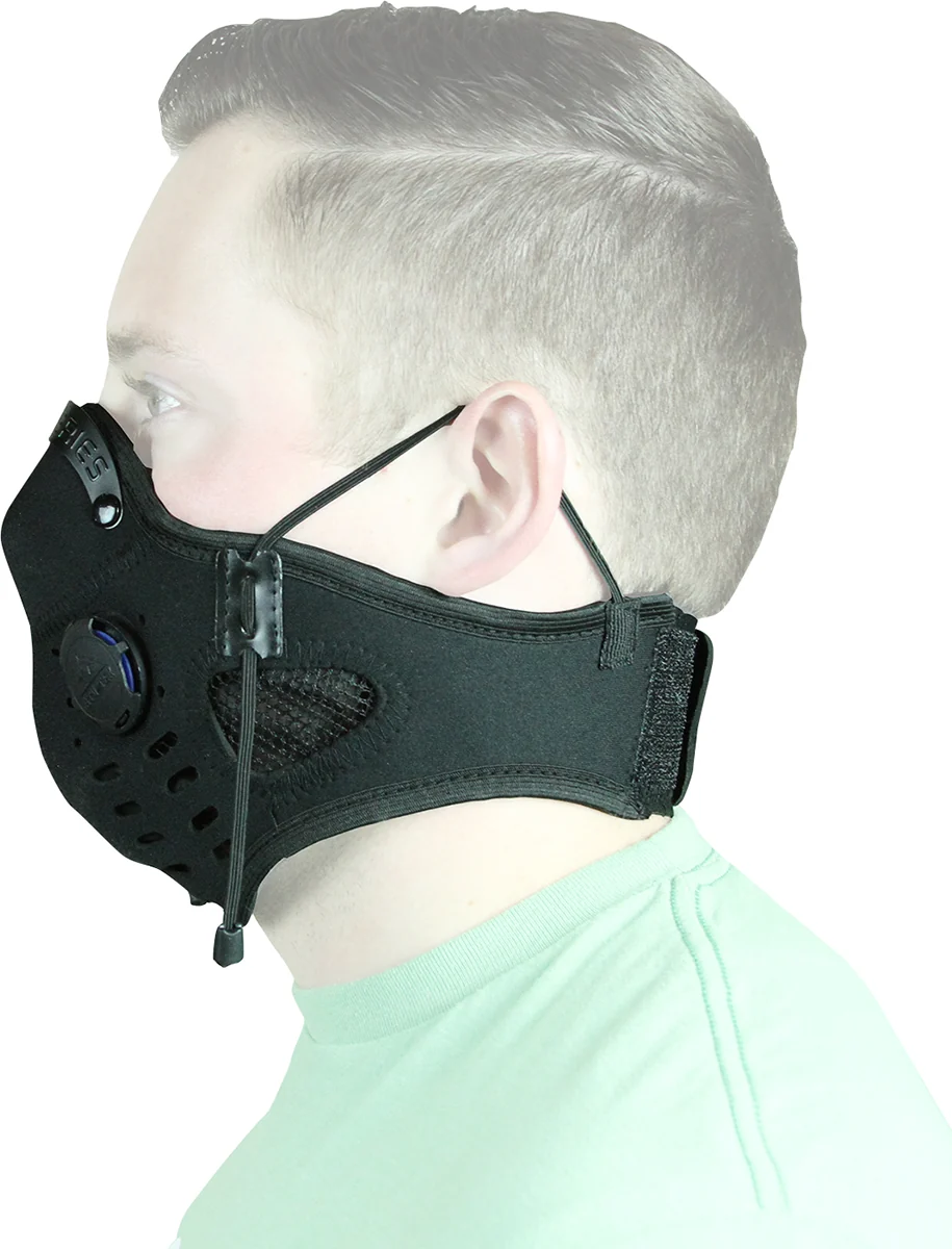 Optimized ATV-TEK Neoprene Dust Mask - Black EDMBLK Fine
