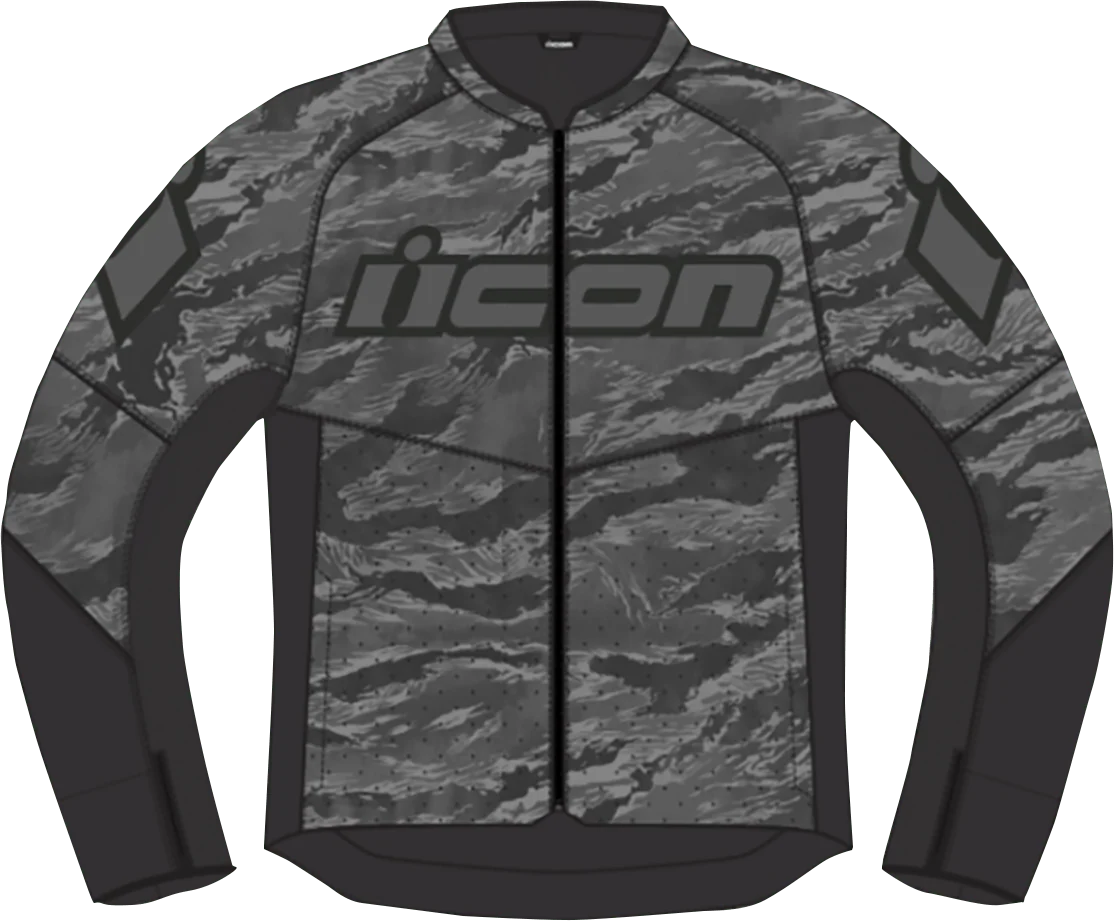 Contemporary ICON Hooligan CE Tiger's Blood Jacket - Gray - XL 2820-6162 Smooth