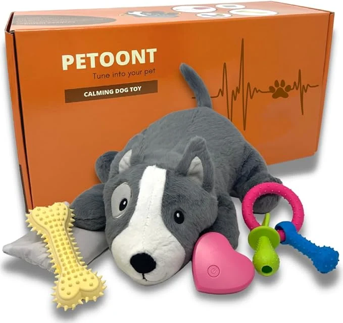 Convenient Puppy Heartbeat Toy for Dogs and Puppies – Sleep Aid and Anxiety Relief Stuffed Animal with Calming Heartbeat – for Dog Separation Anxiety Puppy Training and Stress ReductionAbout This Classic