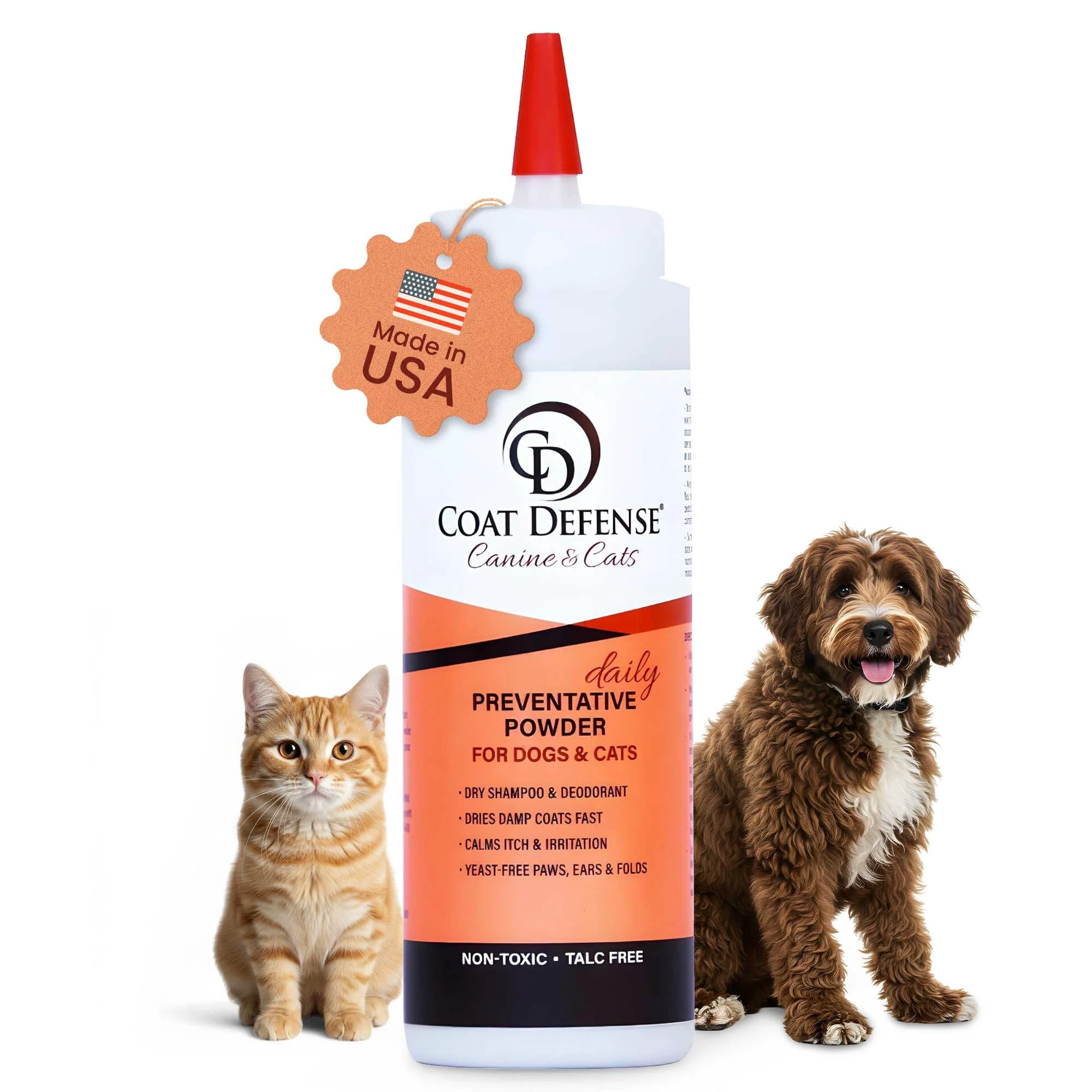 Trusted COAT DEFENSE Daily Preventative Powder – 9 oz Precision Point Certified