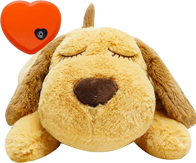 Outstanding HonourHope Dog Heartbeat Toy for Anxiety Relief Soft Plush Pet Calming Puppy Behavioral Training Aid Companion Pillow for Dogs Cats and KittiesAbout This Eco-Friendly