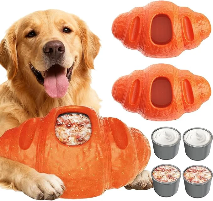 Breathable 2 pcs Aggressive Chew Toys for Large Dogs Anxiety Relief for Dogs Toy Dog Frozen Treat Toy Indestructible Chew Toys for National Pet Day Gifts Peanut Butter Reduces AnxietyAbout This Genuine