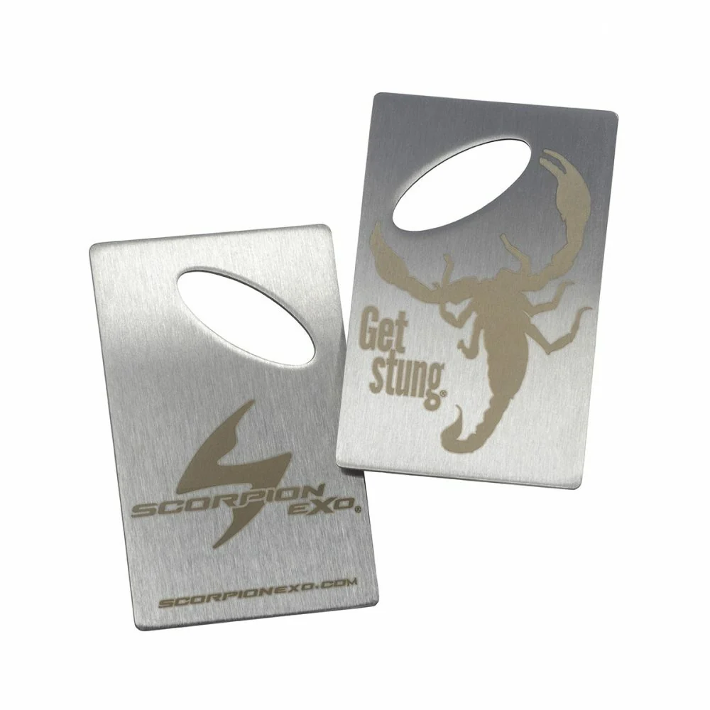 Natural Scorpion Exo Bottle Opener 3.75 X 2.25 Fits In Wallet Selected