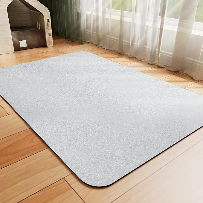 Casual Dog Food Mat - Absorbent Cat Mat Soft