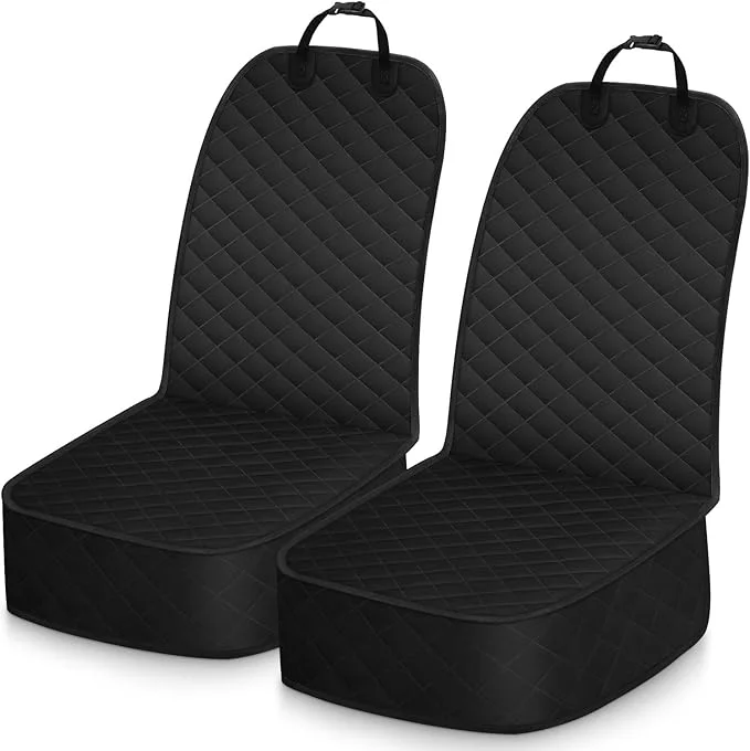 Trusted Dog Car Seat Covers Waterproof Scratch-Proof Pet Front Cover for Cars Nonslip Pet Passenger Seat Cover Protector Universal Fit for Cars Trucks SU Medium Black 2 PacksAbout ThisOverview World-Class