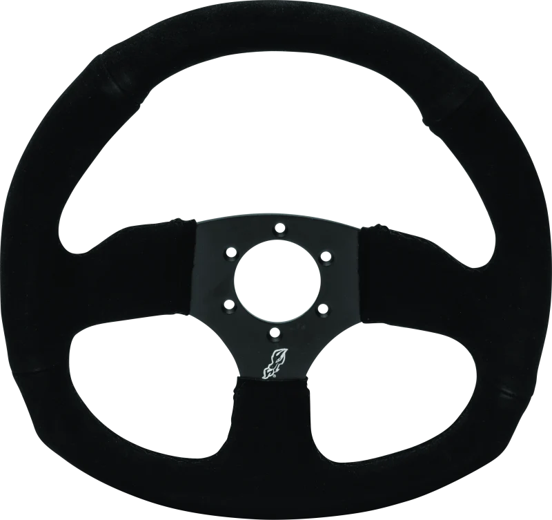 Pure DragonFire Racing Steering Wheels - D-shaped- Suede- Iron Series- 0in offset Innovative