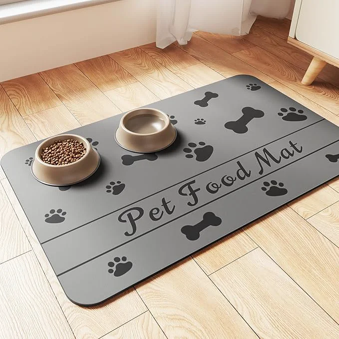 Top-Quality Pet Feeding Mat-Absorbent Pet Placemat Specialty