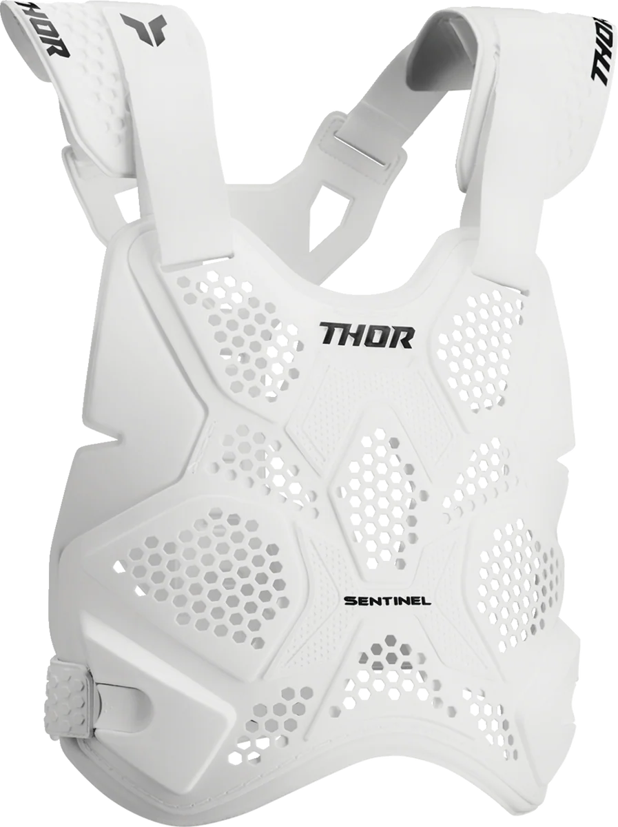 Powerful THOR Sentinel LTD Race Guard - White - XS S 2701-1419 Authentic