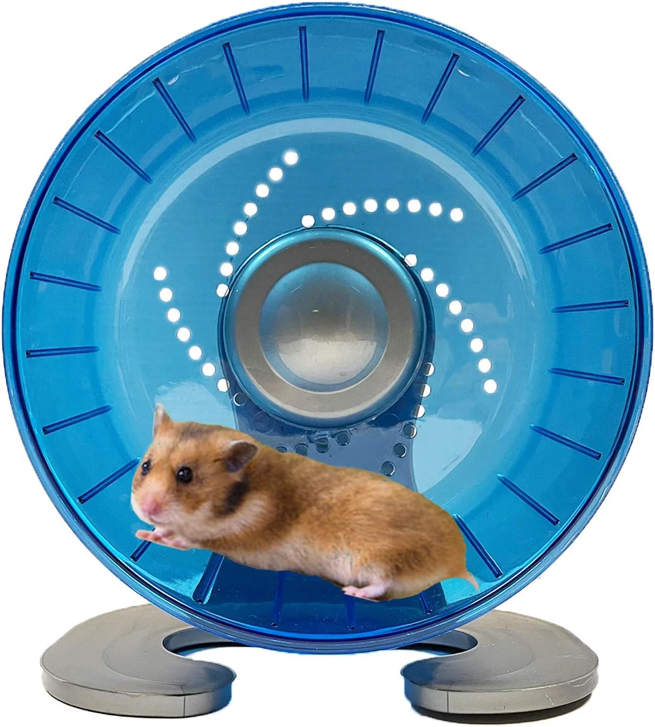 Consistent Petest Hamster Exercise Wheel Silent Spinner Hamster Running Wheels Diameter 6.7 inch Blue High-Performance