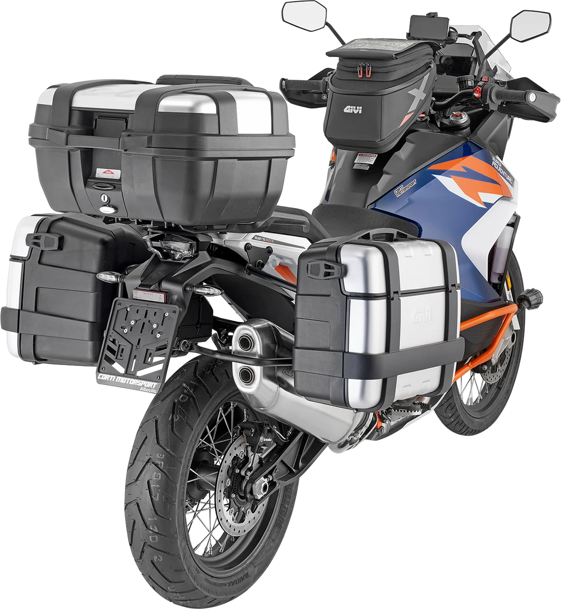 Elegant GIVI Side Case Mount - KTM PLO7713MK Refined