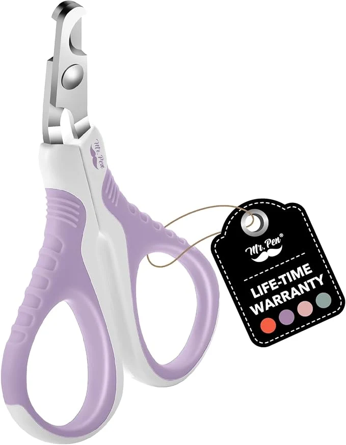 Comfortable Mr. Pen Cat Nail Trimmer - Purple Cat Kitten Nail Clippers Pet Claw TrimmerAbout ThisOverview Crafted