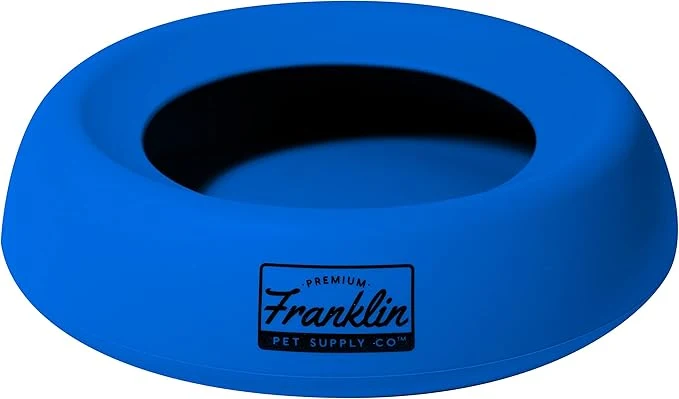 World-Class Franklin Pet Supply Co. Travel Pet Silicon Bowl 27oz. – No Spill – BPA – Splash Proof – Portable Car DesignAbout ThisOverview Elegant