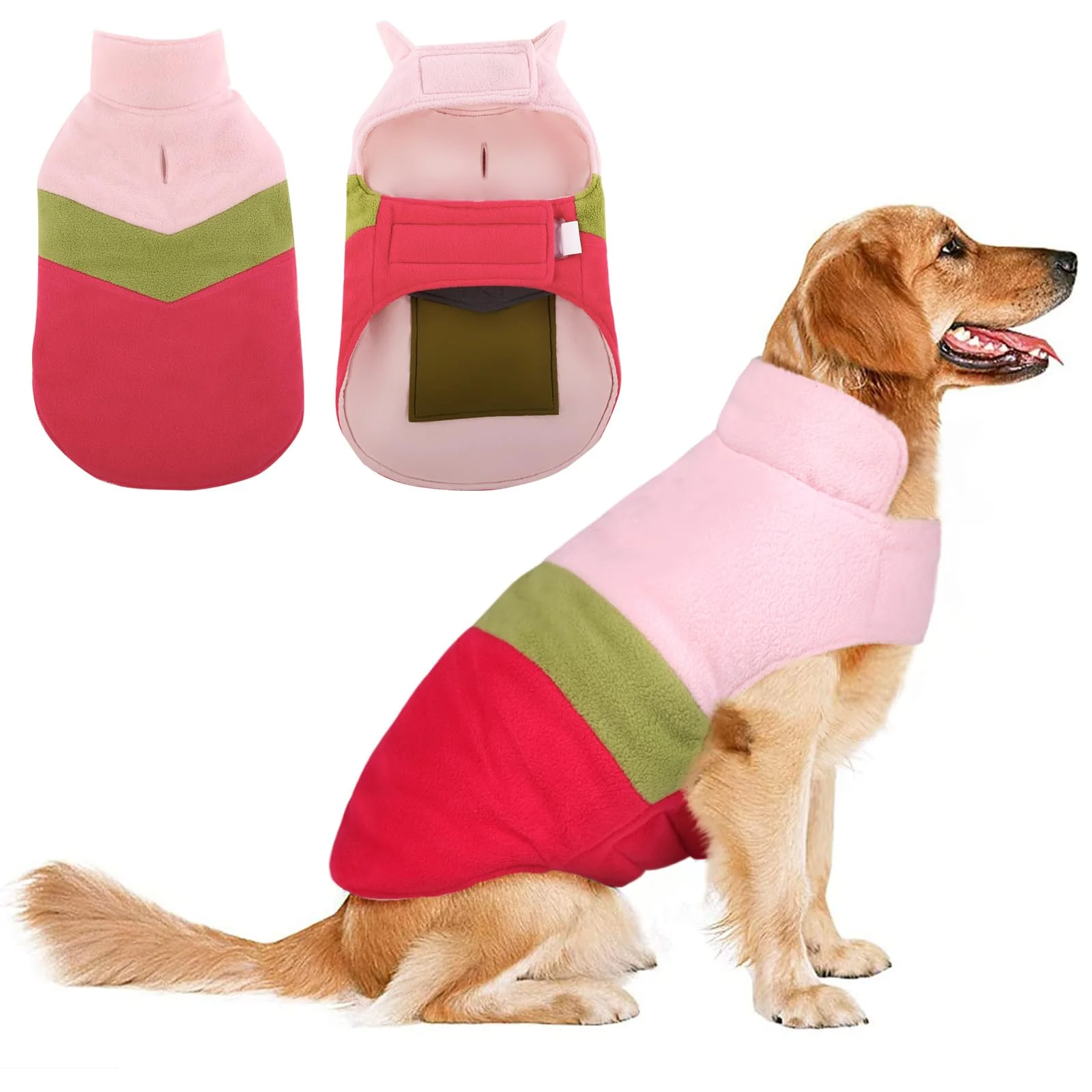 Durable ASENKU Reversible Plaid Dog Jacket Waterproof Winter Coat XS-XXXL Quality