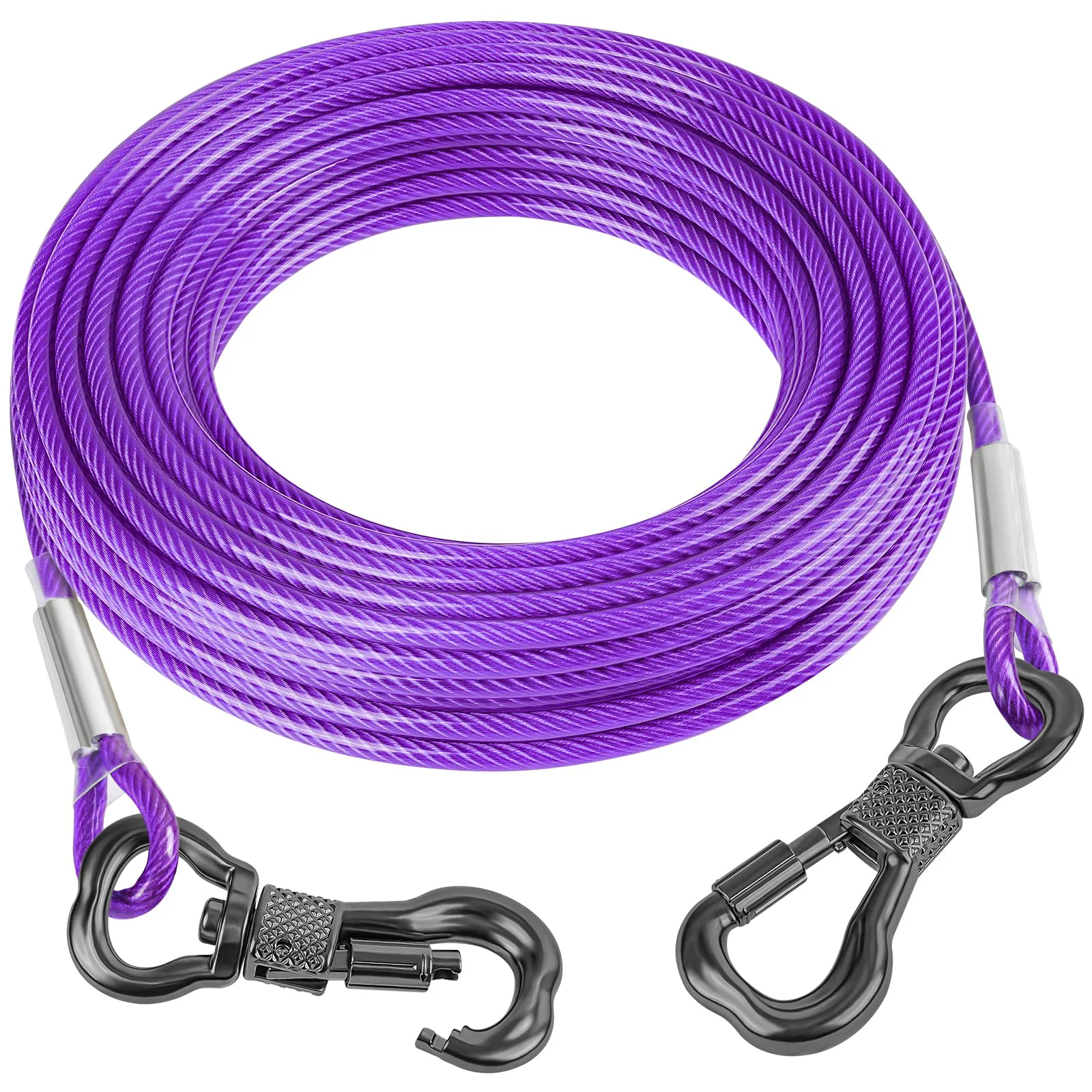 Selected Tresbro 70FT Reflective Tie Out Cable for Dogs Up to 250 lbs World-Class