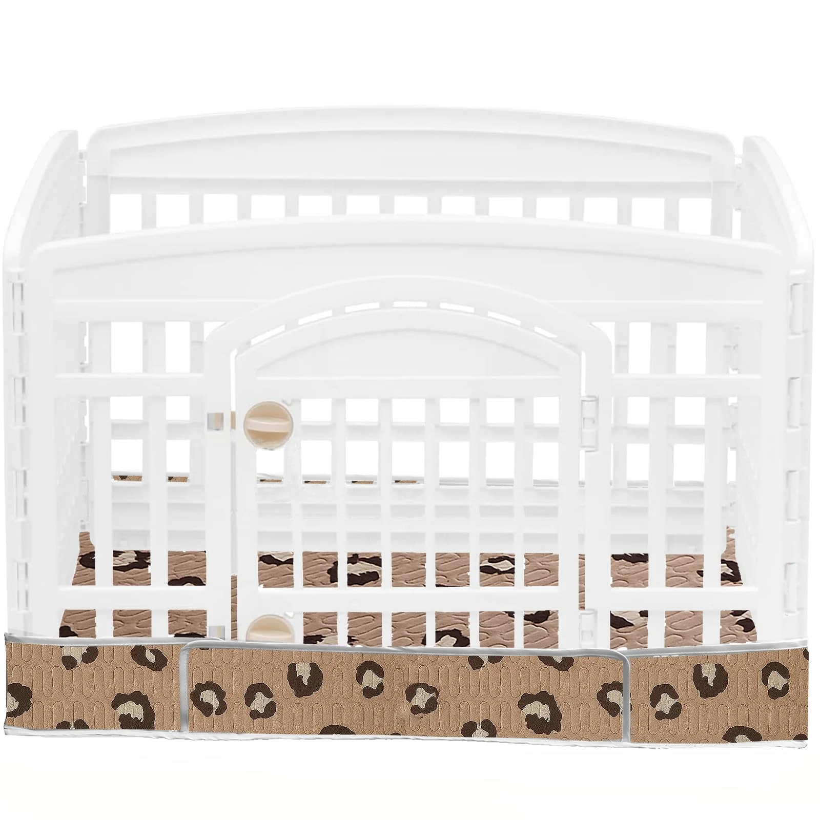 Traditional THINMUHAND Dog Playpen Bottom Pad — 36 Inch Leak-Proof Reusable Puppy Pad Brown Specialty