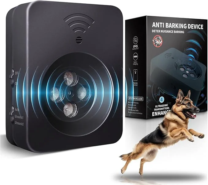 Exclusive Anti Barking Devices Ultrasonic Dog Bark Deterrent Devices Dog Barking Deterrent Devices Dog Barking Stopper Anti Barking Device for Dogs Long Range 50ft Bark Box Indoor Outdoor for Dogs TrainingAbout This Smart