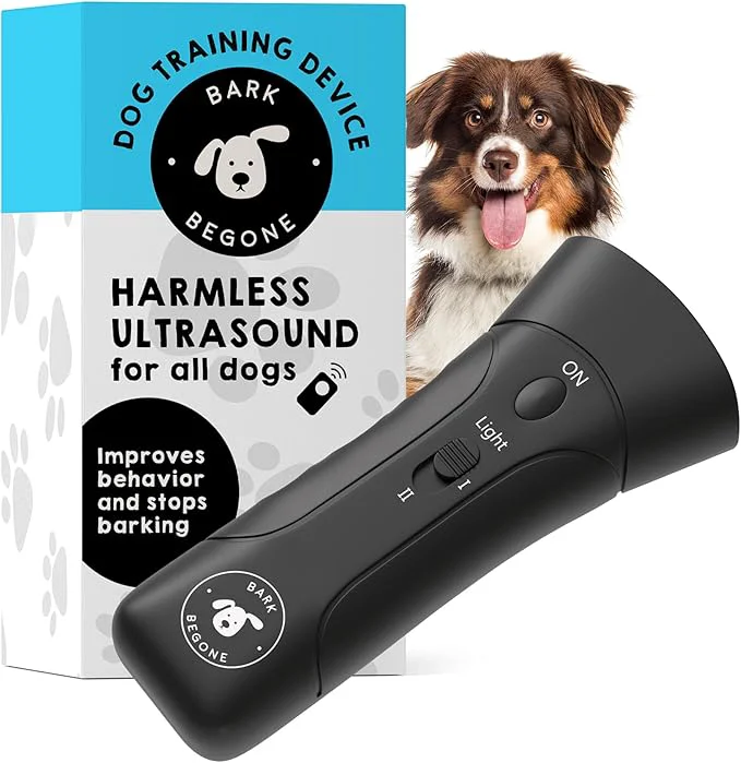 Easy-to-Use 2023 Ultrasonic Dog Bark Deterrent Behavior Corrector - Stop Barking Jumping Aggression Without Yelling - Just Point Press Backed by Kevin Harrington from Shark TankAbout ThisOverview Practical
