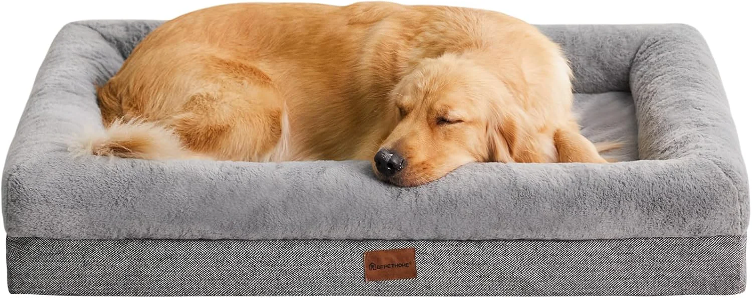 Artisan BFPETHOME Dog Beds for Small Dogs Washable Dog Bed with Sides Orthopedic Medium Sized Soft Mats with Removable Cover Waterproof Pet Mat for Pet Fine Crafted
