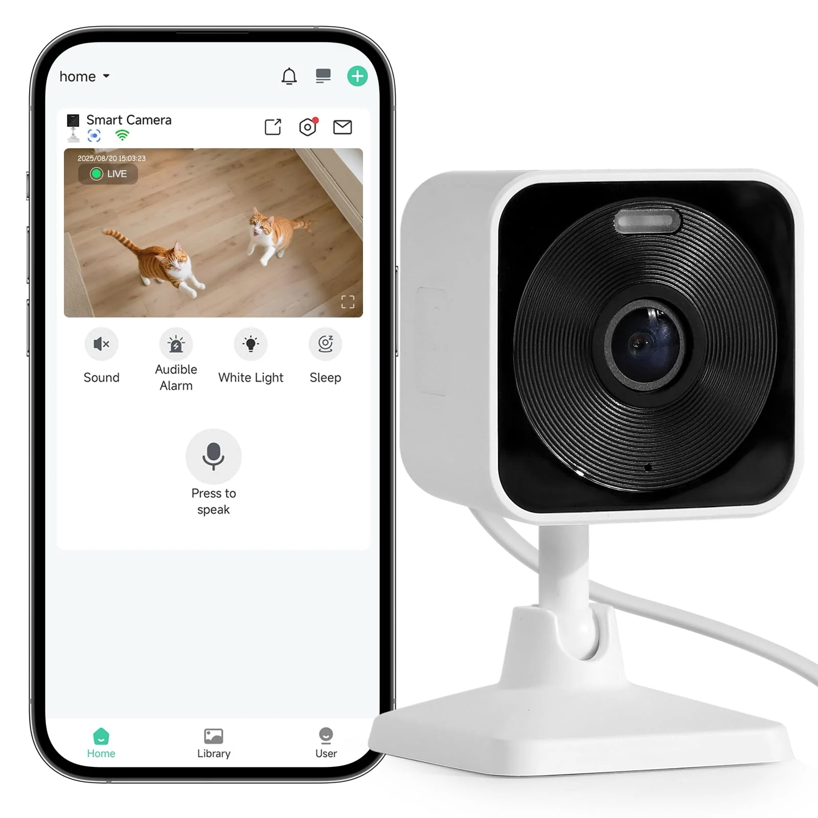 Superior rolimate Pet Camera for Clawsable Outdoor Cat House – HD Video Night Vision 2-Way Audio Proven