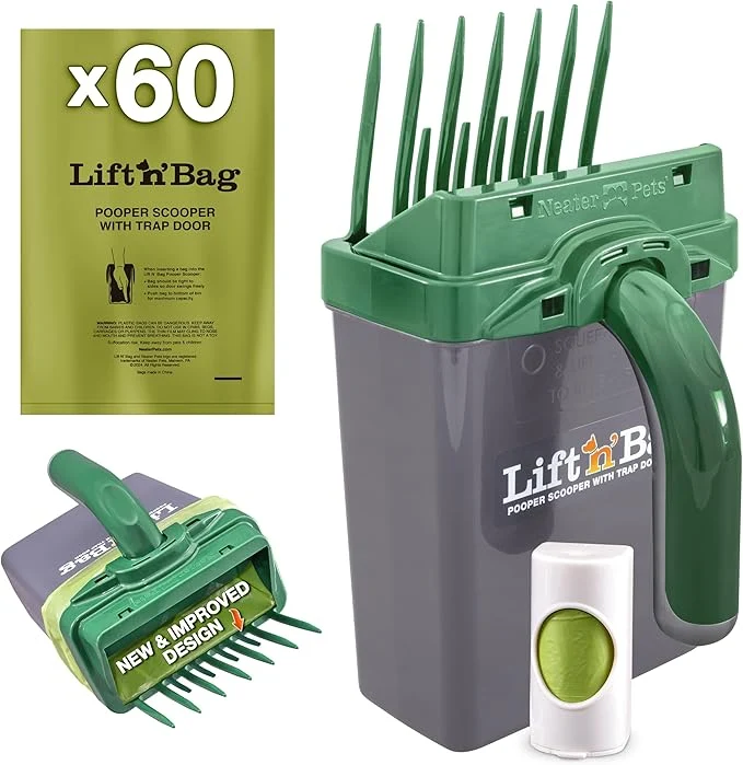 Functional Neater Pet Brands Lift N Bag 2.0 Dog Pooper Scooper Lightweight