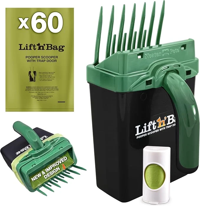 Pure Neater Pet Brands Lift N Bag 2.0 Dog Pooper Scooper Certified