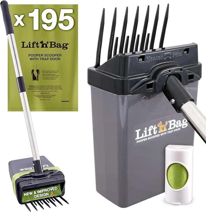 Reliable Neater Pet Brands Lift N Bag 2.0 Dog Pooper Scooper Verified