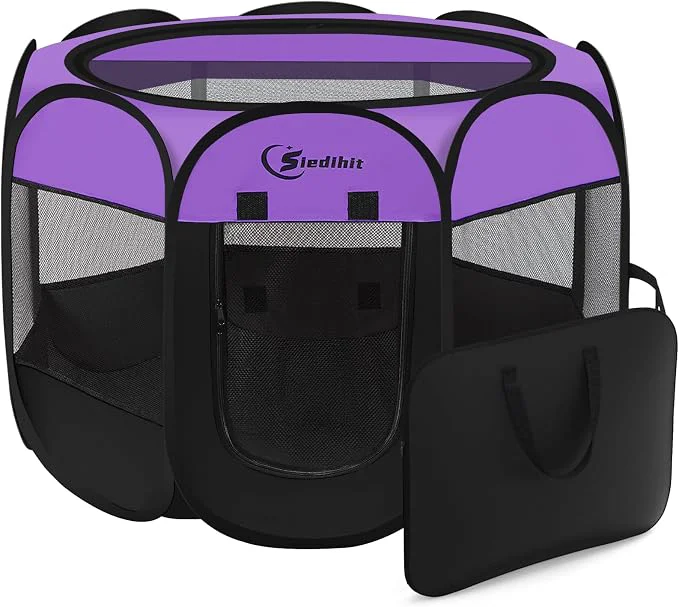 World-Class Dog Playpen Puppy Pet Playpen Dog Crate Tent Cage Indoor Outdoor Portable Fast