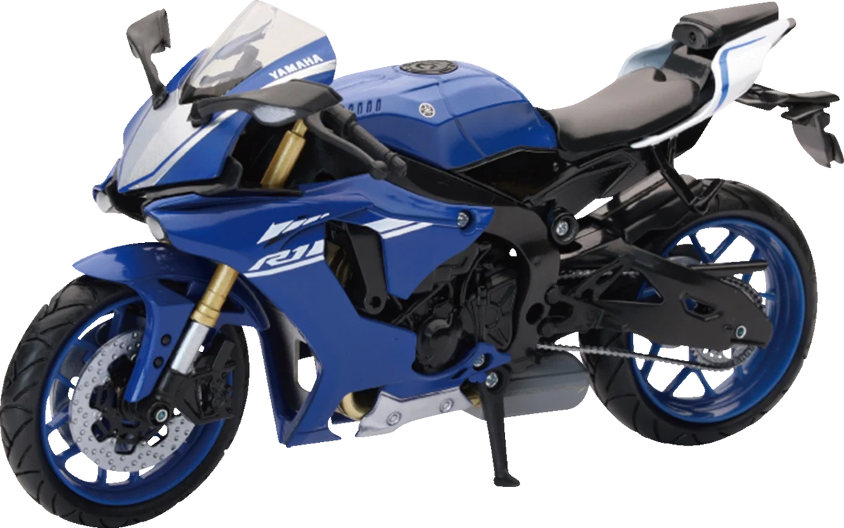 Fine New Ray Toys Yamaha YZF-R1 2016 Bike - 1 12 Scale - Blue 57803C Casual