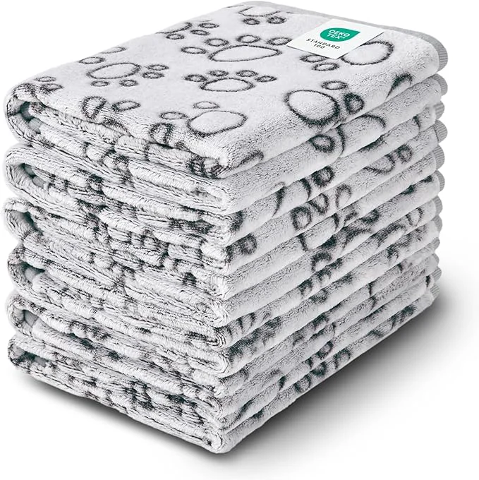 Effective Luciphia 1 Pack 6 Dog Blankets Cat Soft Fluffy Fleece Pet Blanket Warm Cute High-Grade