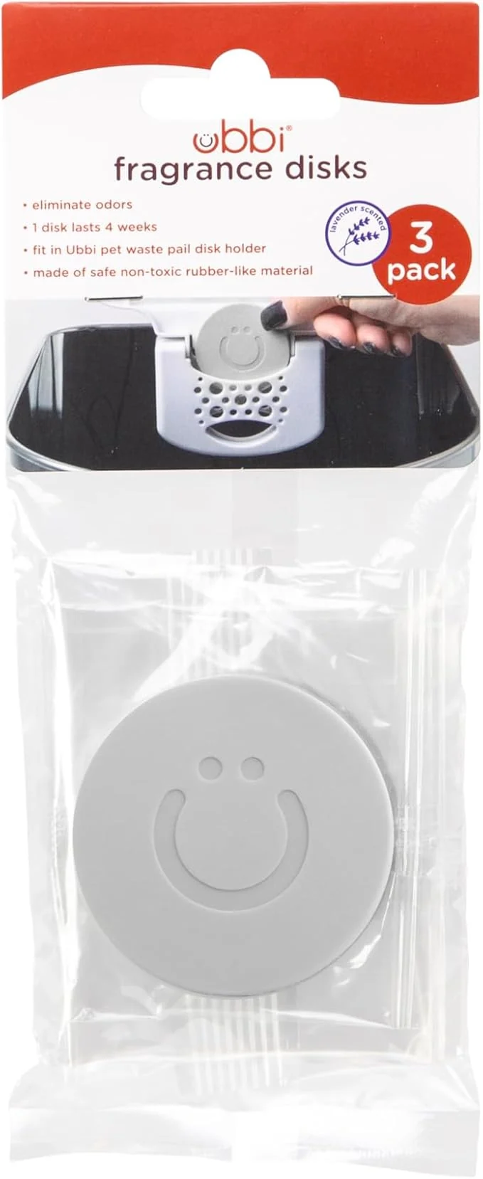 World-Class Ubbi Pet Odor Fragrance Disks Solid Odor Eliminator Gel Air Freshener Quality