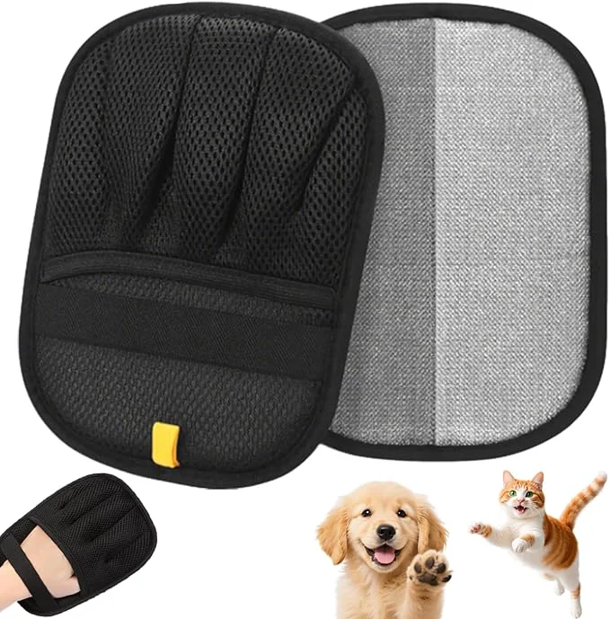 Responsible Pet Hair Removal Glove for Cats and Dogs - Electrostatic Pet Hair Remover Glove Reusable Brush Pet Hair Remover for Couch Carpet Car Seat LaundryAbout This Breathable