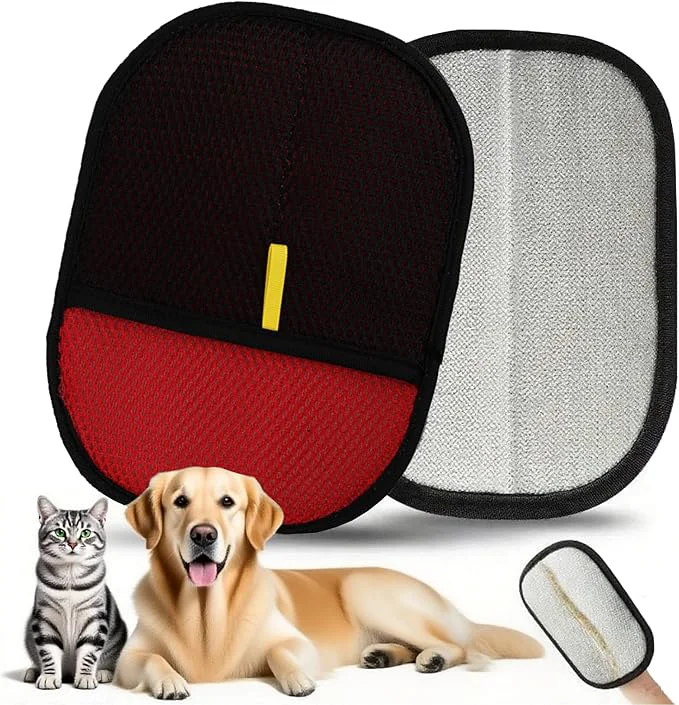 Smart Pet Hair Removal Glove for Cats and Dogs 2025 New Upgrade Efficient Grooming Gloves for Pet Hair Electrostatic Cat Grooming Gloves for Hair Removal Reusable Pet Hair Remover GloveAbout This Fine Crafted