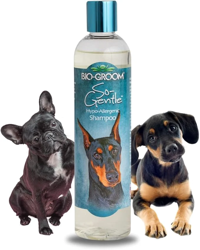 Elegant Bio-Groom So-Gentle Hypoallergenic Dog Shampoo - Tearless Cat Dog Bathing Supplies Puppy Shampoo for Gentle Skin Cruelty- Made in USA Tear- Dog Products - 12 fl oz 1-PackAbout ThisOverview Excellent