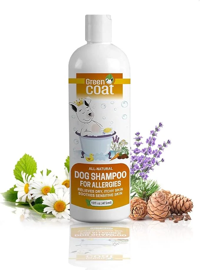 Elegant All-Natural Dog Shampoo for Sensitive Skin Natural and Organic Ingredients Skin Cleansing Properties Relieves Dry Itchy Skin 16fl oz 473 ml.Overview Optimized