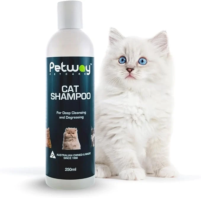 Quality Petway Petcare Cat Shampoo Anti Dandruff Shampoo for Deep Cleanse Degreasing Removes Excess Oils Dirt and Dandruff pH Balanced Parabens Sulfates Cruelty 8.5 Fl OzAbout ThisOverview Organic