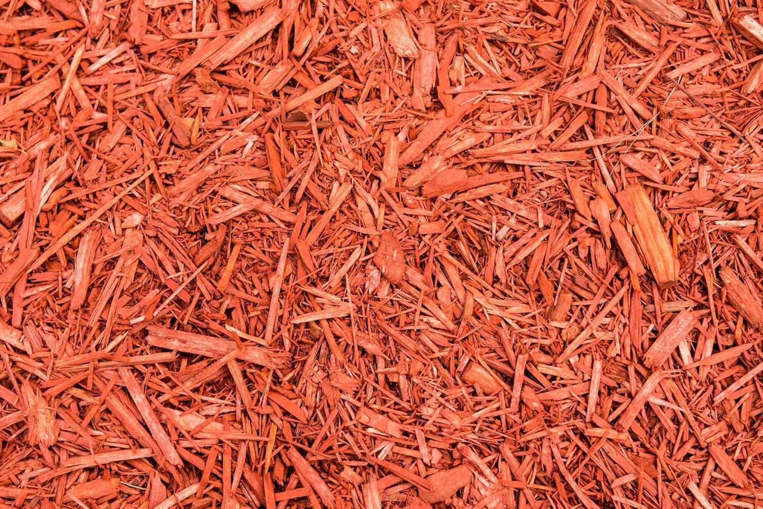 Verified Premium Red Wood Mulch for Indoor Patio Potting Media Gardens Lawns and Landscaping 2 CF - 56 L - 59 QTS Fast