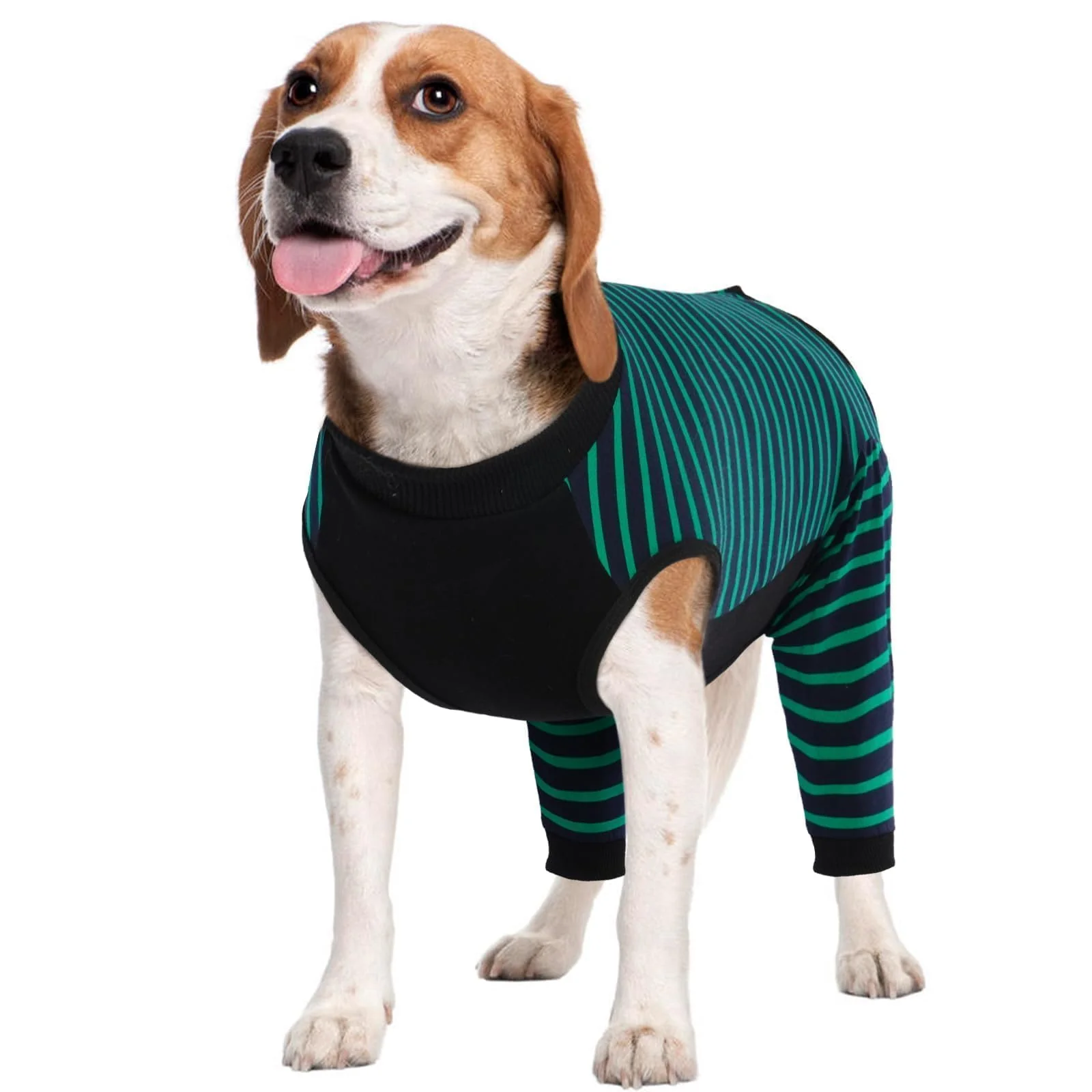 Verified Kuoser Dog Recovery Suit for Back Legs – Soft Sleeves Cone Green M Expertly Made