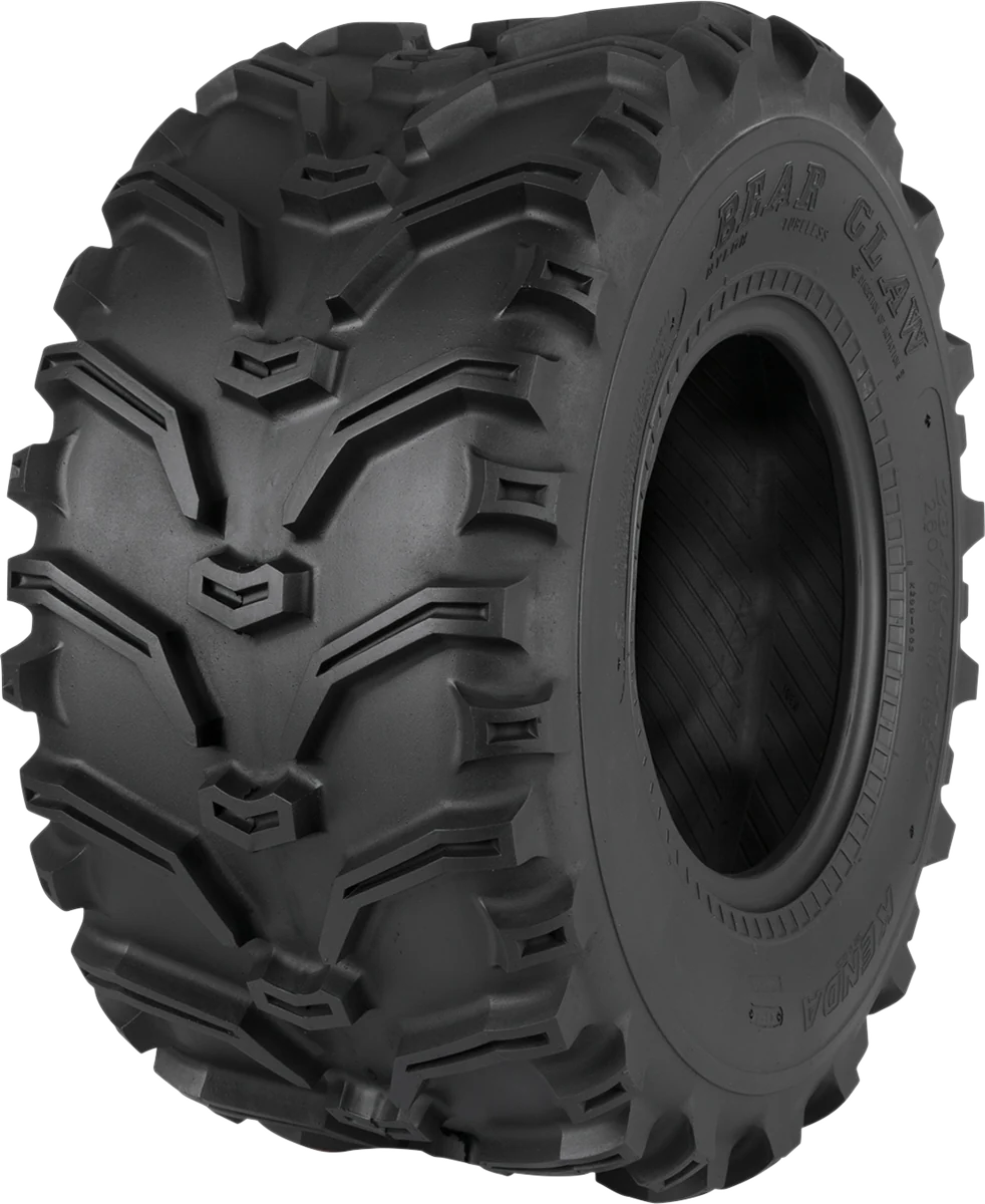 Eco-Friendly KENDA Tire - K299 Bearclaw - Rear - 22x12-10 - 6 Ply 082991081C1 Relaxed