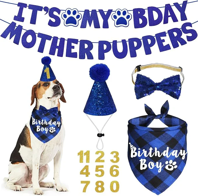 Certified Dog Birthday Party Supplies Original Design
